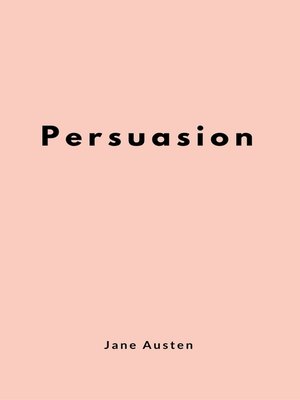 cover image of Persuasion (French Edition)